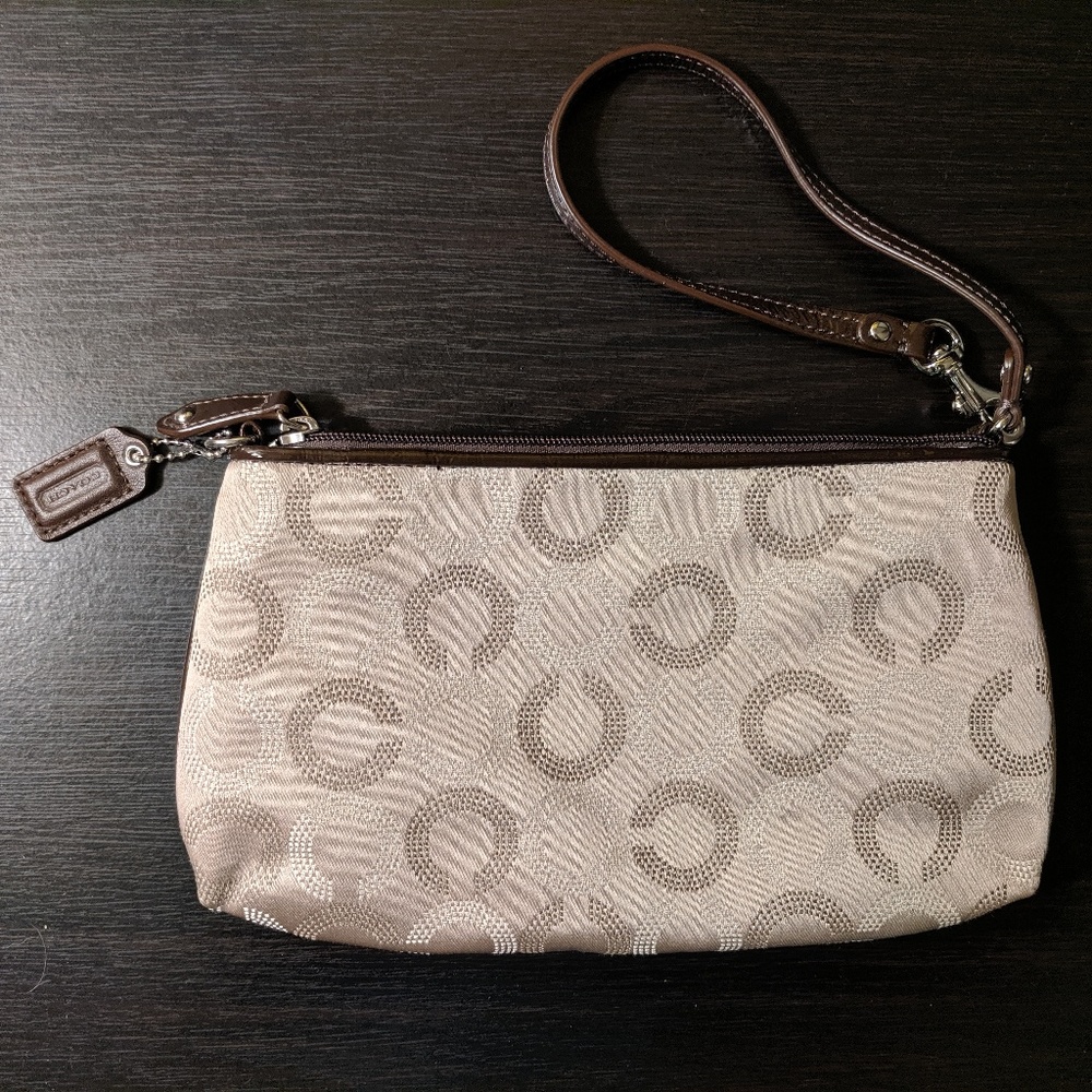 Authentic Coach Wristlet